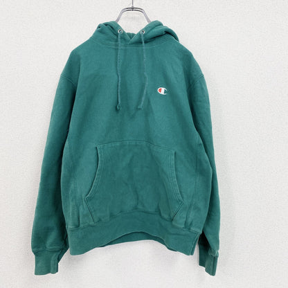 Champion　チャンピオン　リバースウィーブ　スウェットパーカー/フーディー　緑　グリーン　Mサイズ
