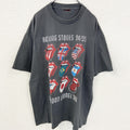 古着 used　The Rolling Stones ローリング ストーンズ　半袖プリントTシャツ　グレー　レトロ　Mサイズ