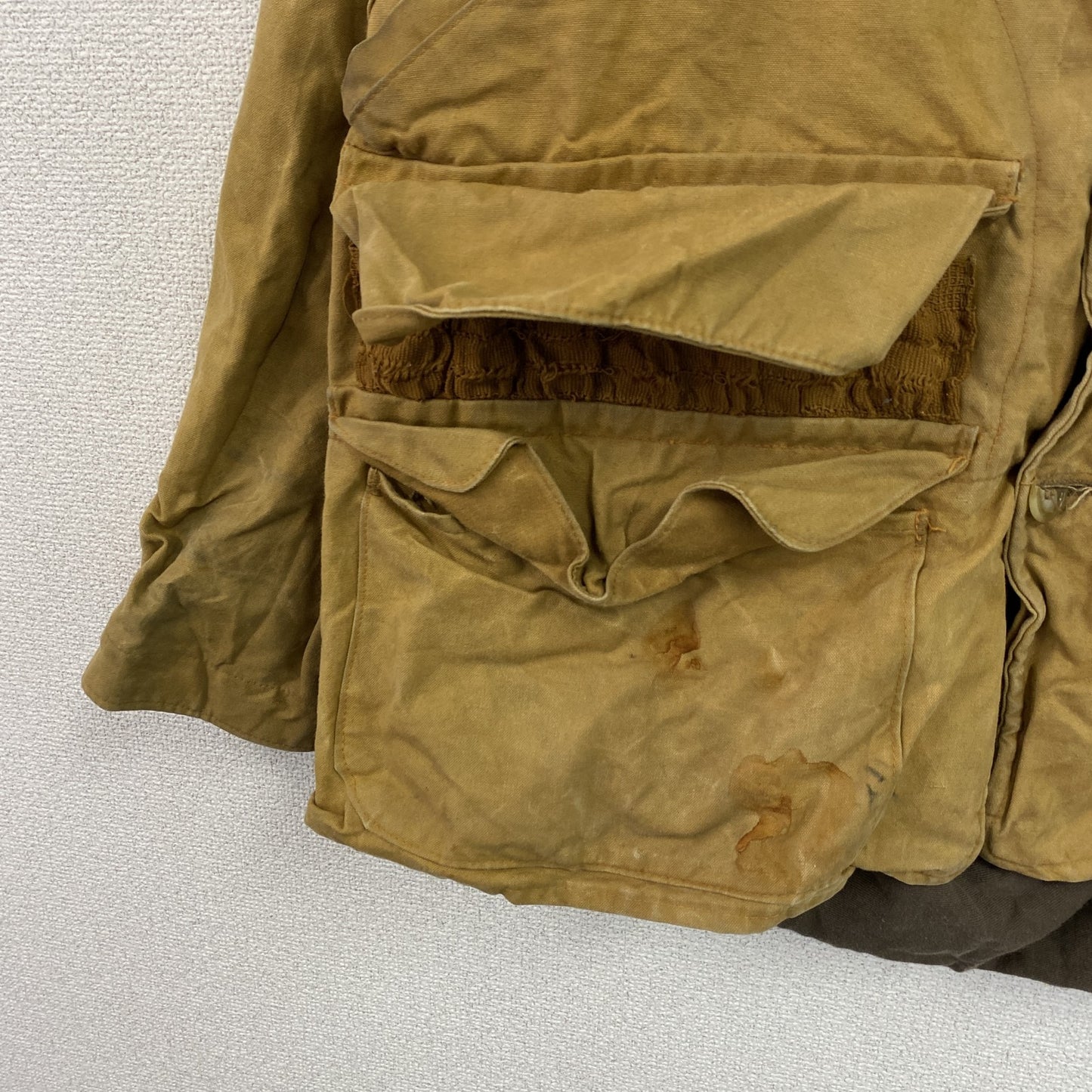 ～70s　RED HEAD　レッドヘッド　ハンティングジャケット　コーデュロイカラー　キャメル　46サイズ　