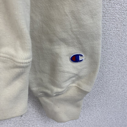 Champion　チャンピオン　リバースウィーブ　スウェットパーカー/フーディー　アイボリー　Sサイズ