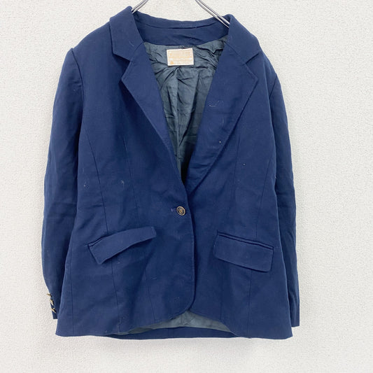 ～80s　PENDLETON　ペンドルトン　テーラードジャケット　ヴィンテージ　紺　ネイビー