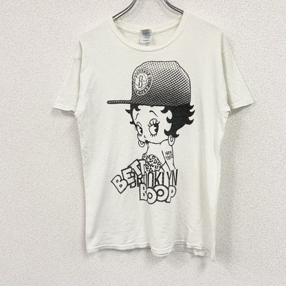 GILDAN　ギルダン　BETTY BOOP　ベティー ブープ　半袖プリントTシャツ　白　ホワイト　Mサイズ
