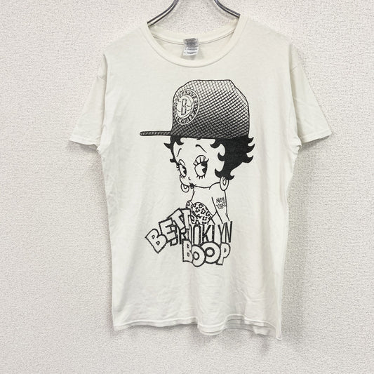 GILDAN　ギルダン　BETTY BOOP　ベティー ブープ　半袖プリントTシャツ　白　ホワイト　Mサイズ