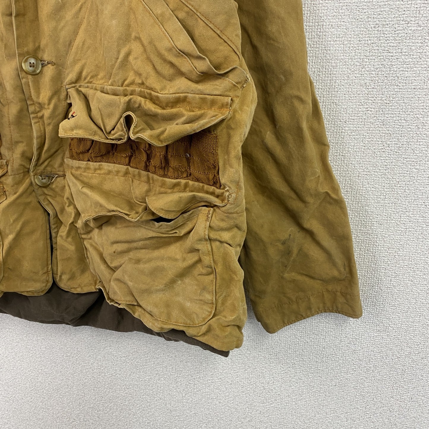 ～70s　RED HEAD　レッドヘッド　ハンティングジャケット　コーデュロイカラー　キャメル　46サイズ　