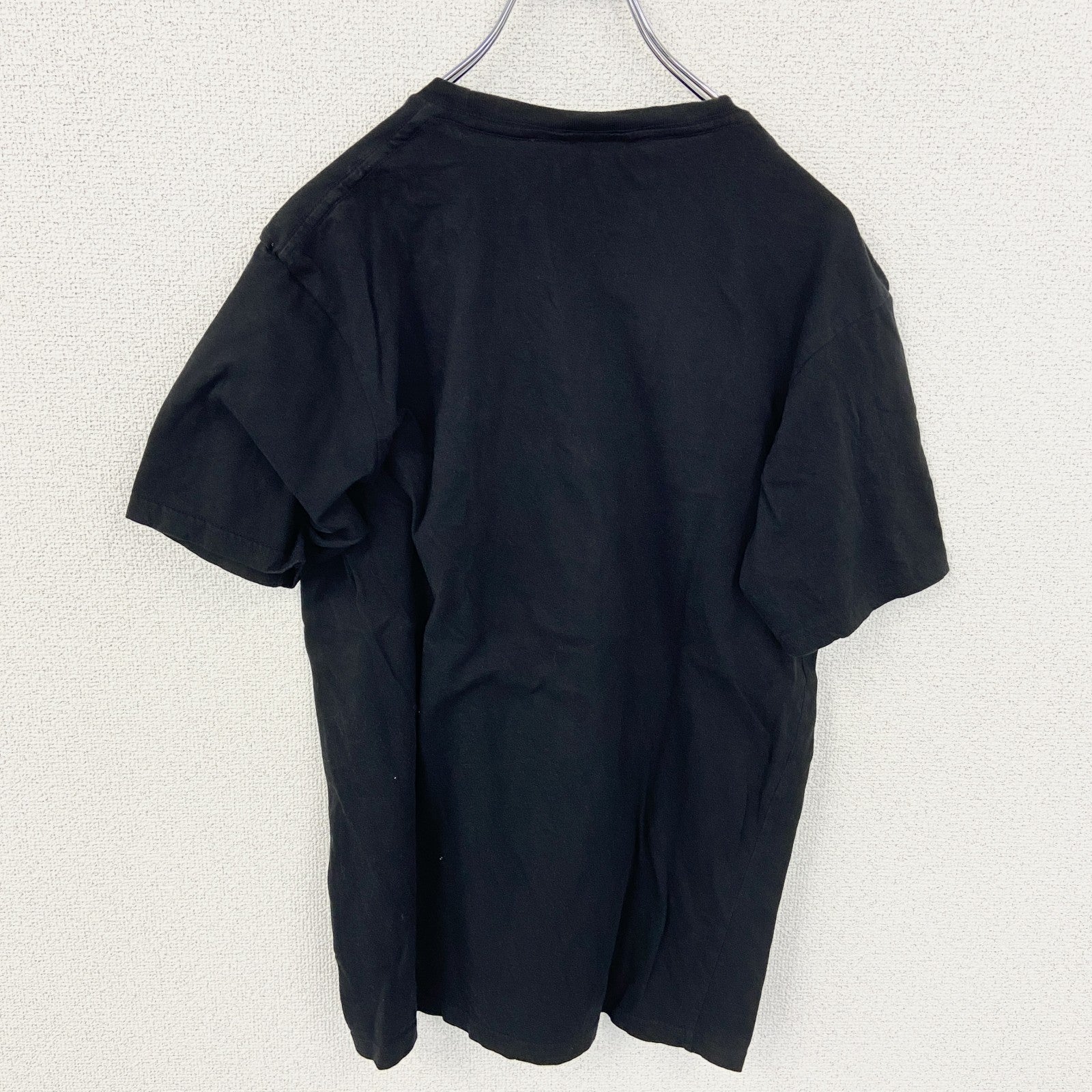 古着 used　The Doors　ドアーズ　半袖プリントバンドTシャツ　ジム モリソン　レトロ　クルーネック　黒　Mサイズ