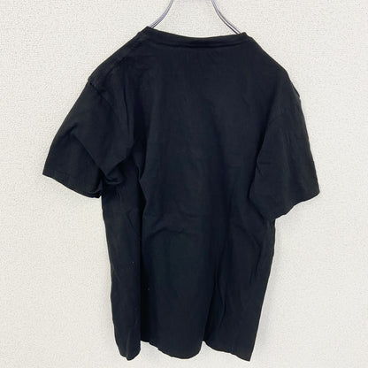 古着 used　The Doors　ドアーズ　半袖プリントバンドTシャツ　ジム モリソン　レトロ　クルーネック　黒　Mサイズ