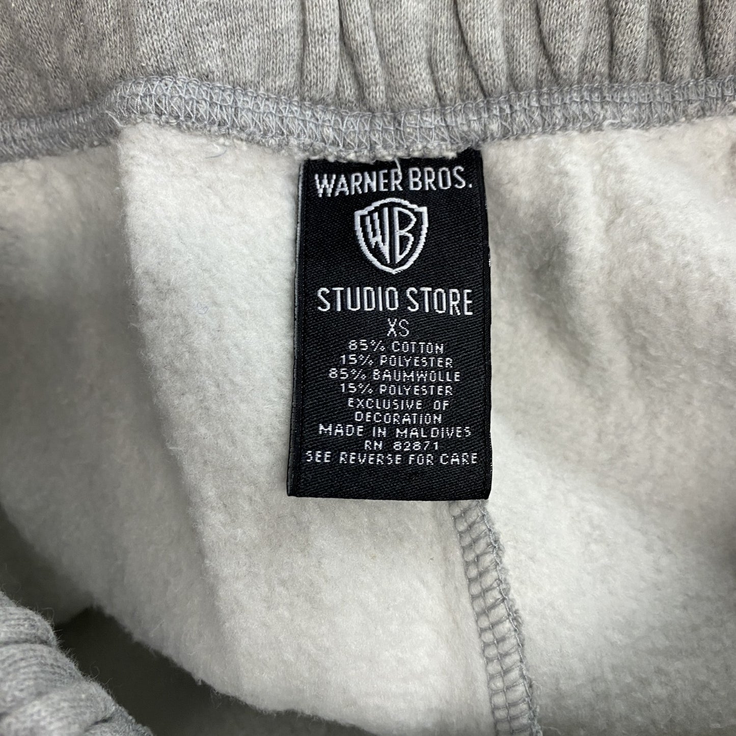Warner Bros. Studio Store　ワーナーブラザース　タズマニアン・デビル　スウェットパンツ　グレー　XSサイズ　