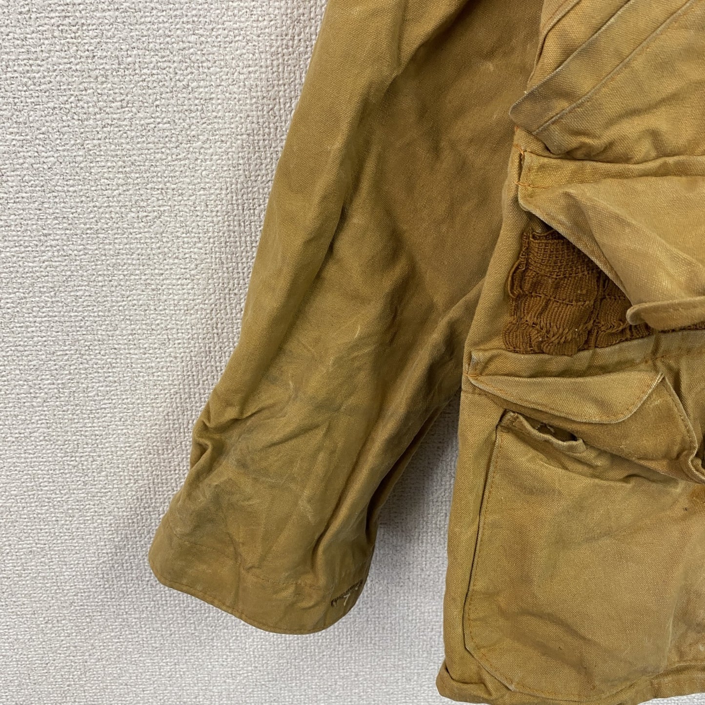 ～70s　RED HEAD　レッドヘッド　ハンティングジャケット　コーデュロイカラー　キャメル　46サイズ　