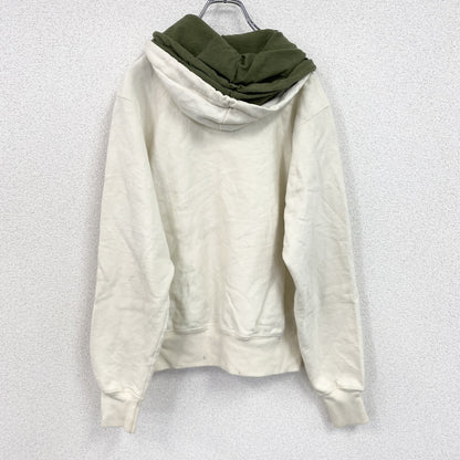 Champion　チャンピオン　リバースウィーブ　スウェットパーカー/フーディー　アイボリー　Sサイズ