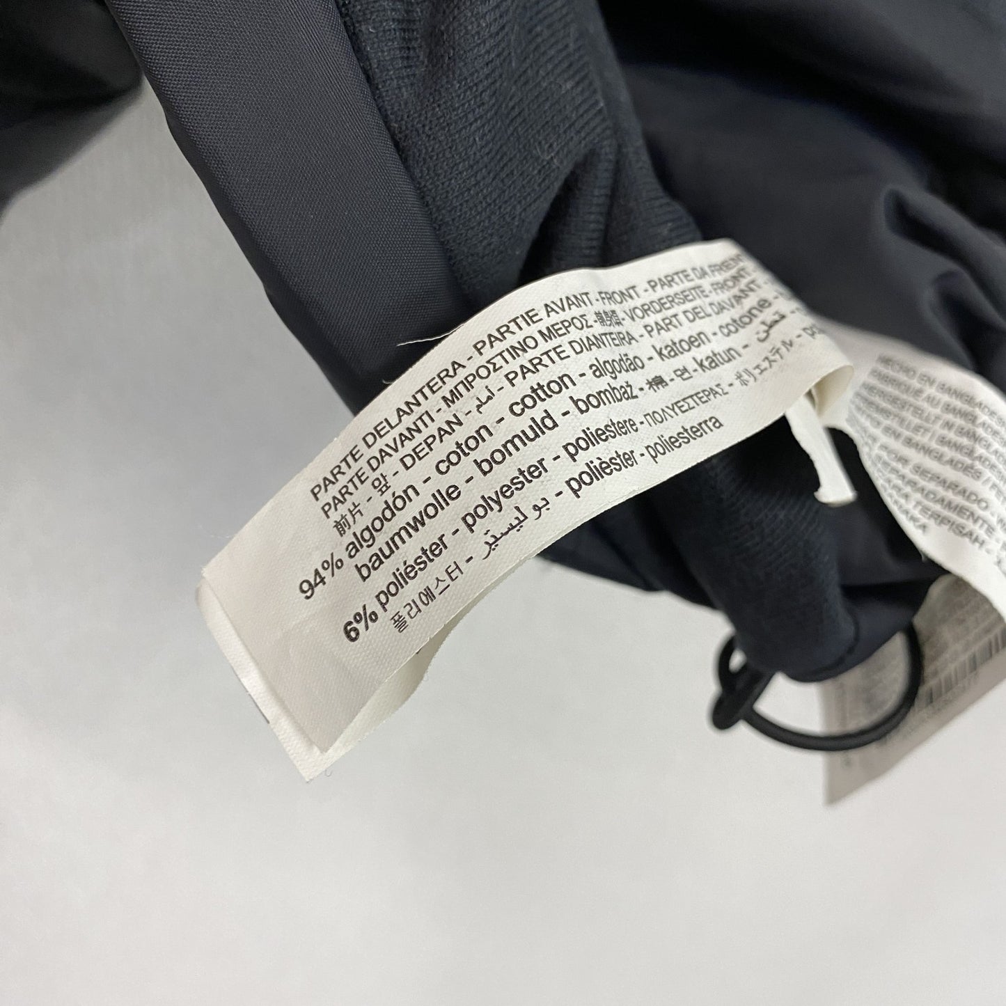 ZARA　ザラ　スウェットシャツジャケット　黒　ブラック　S-Mサイズ