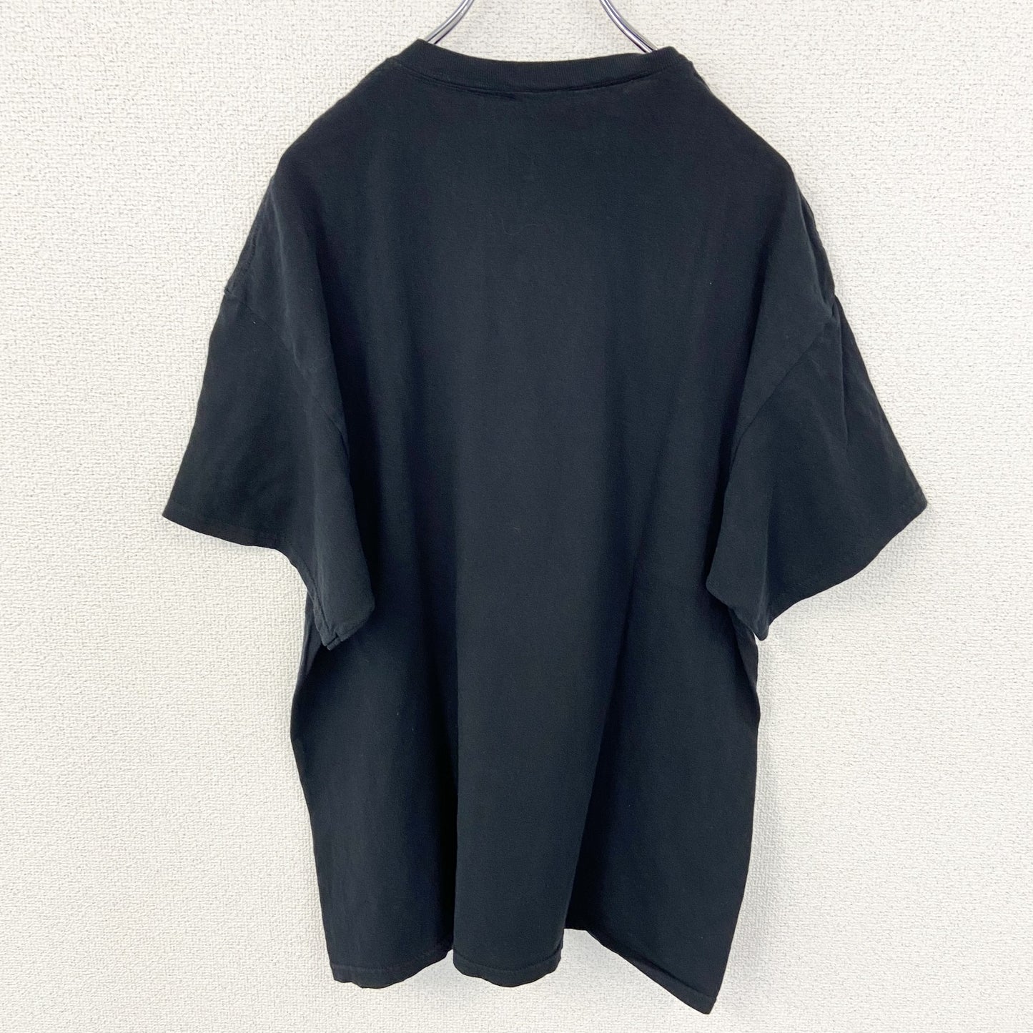 古着 used　NIRVANA ニルヴァーナ　半袖プリントバンドTシャツ　レトロ　スマイルプリント　クルーネック　黒　Mサイズ