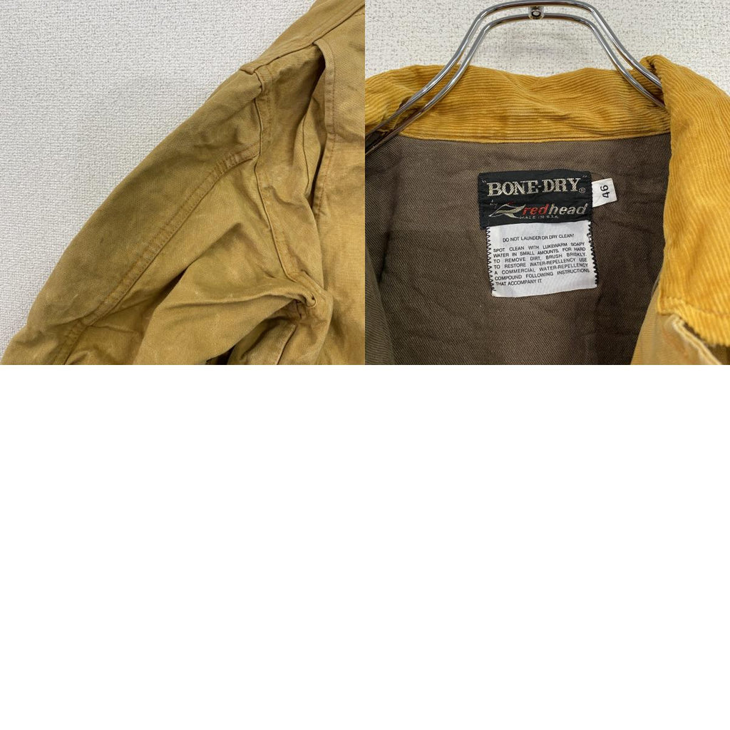 ～70s　RED HEAD　レッドヘッド　ハンティングジャケット　コーデュロイカラー　キャメル　46サイズ　