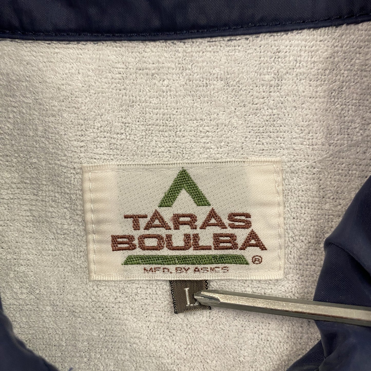 TARAS BOULBA　タラスブルバ　フルジップジャケット　紺　ネイビー　Lサイズ