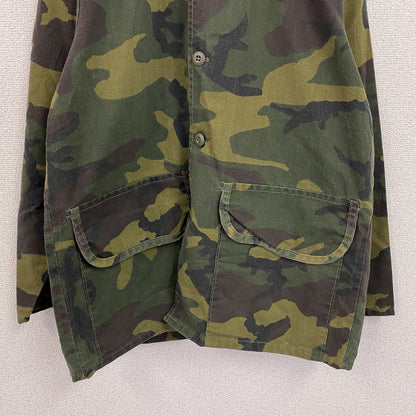 80s　SAFTBAK　サフトバック　ハンティングシャツジャケット　ヴィンテージ　カモフラージュ　迷彩柄　