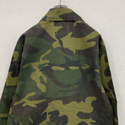 80s　SAFTBAK　サフトバック　ハンティングシャツジャケット　ヴィンテージ　カモフラージュ　迷彩柄　