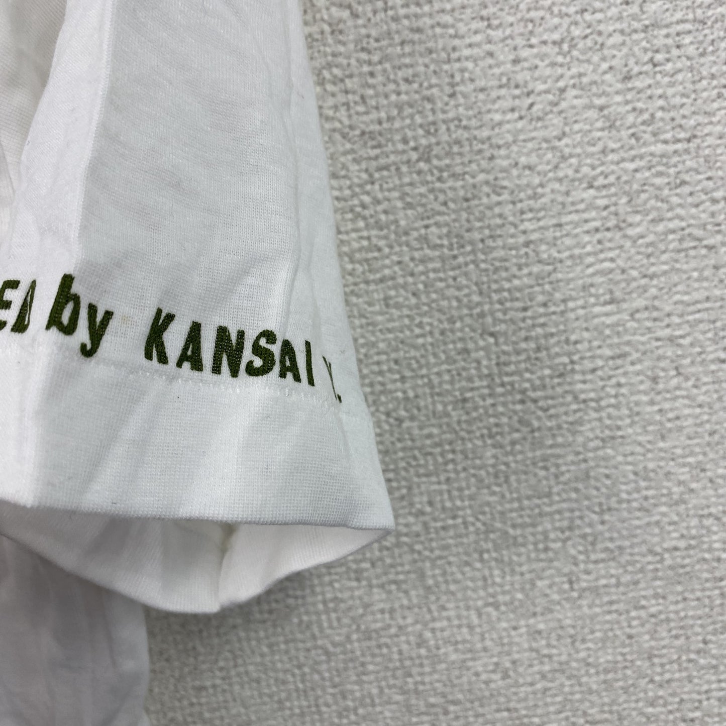 00s　日本通運　NITTSU　山本寛斎　ペリカン便　半袖プリントTシャツ　シングルステッチ　アーチプリント　白　ホワイト　Lサイズ