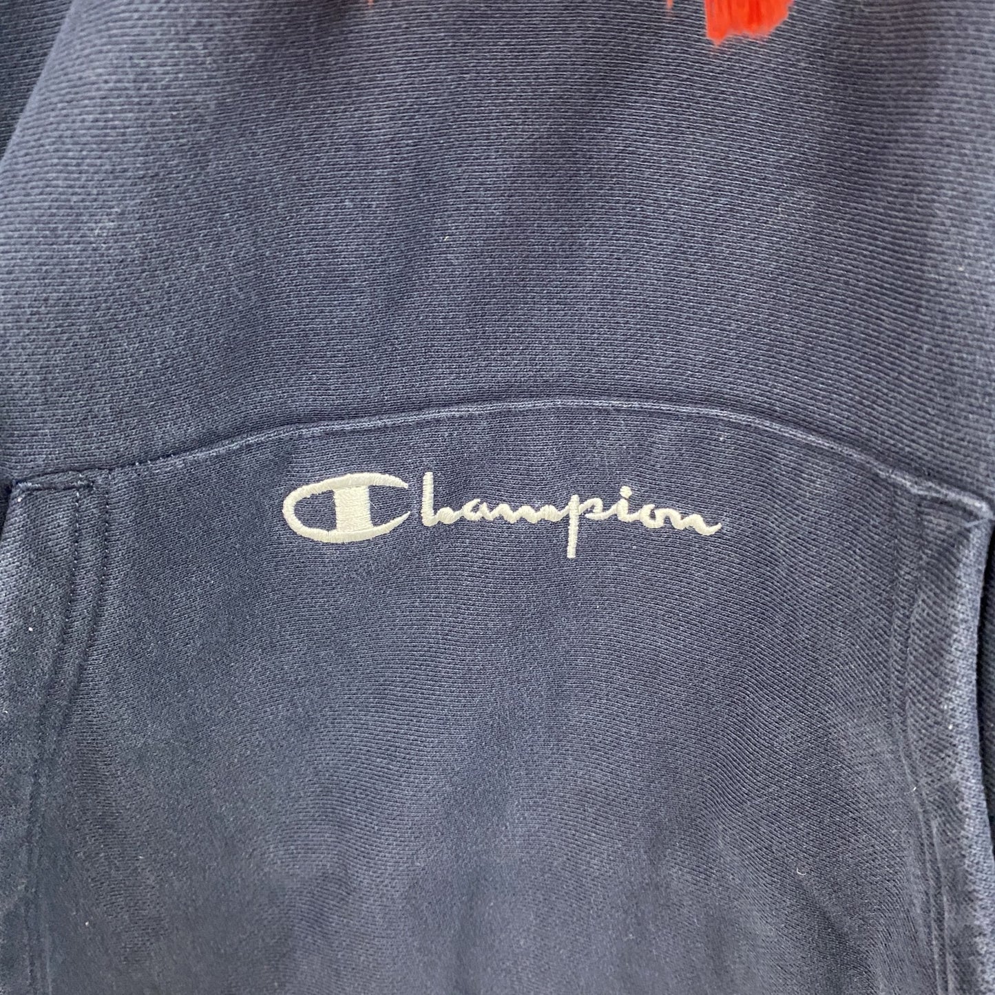 Champion　チャンピオン　スウェットパーカー/フーディー　紺　ネイビー　赤　レッド