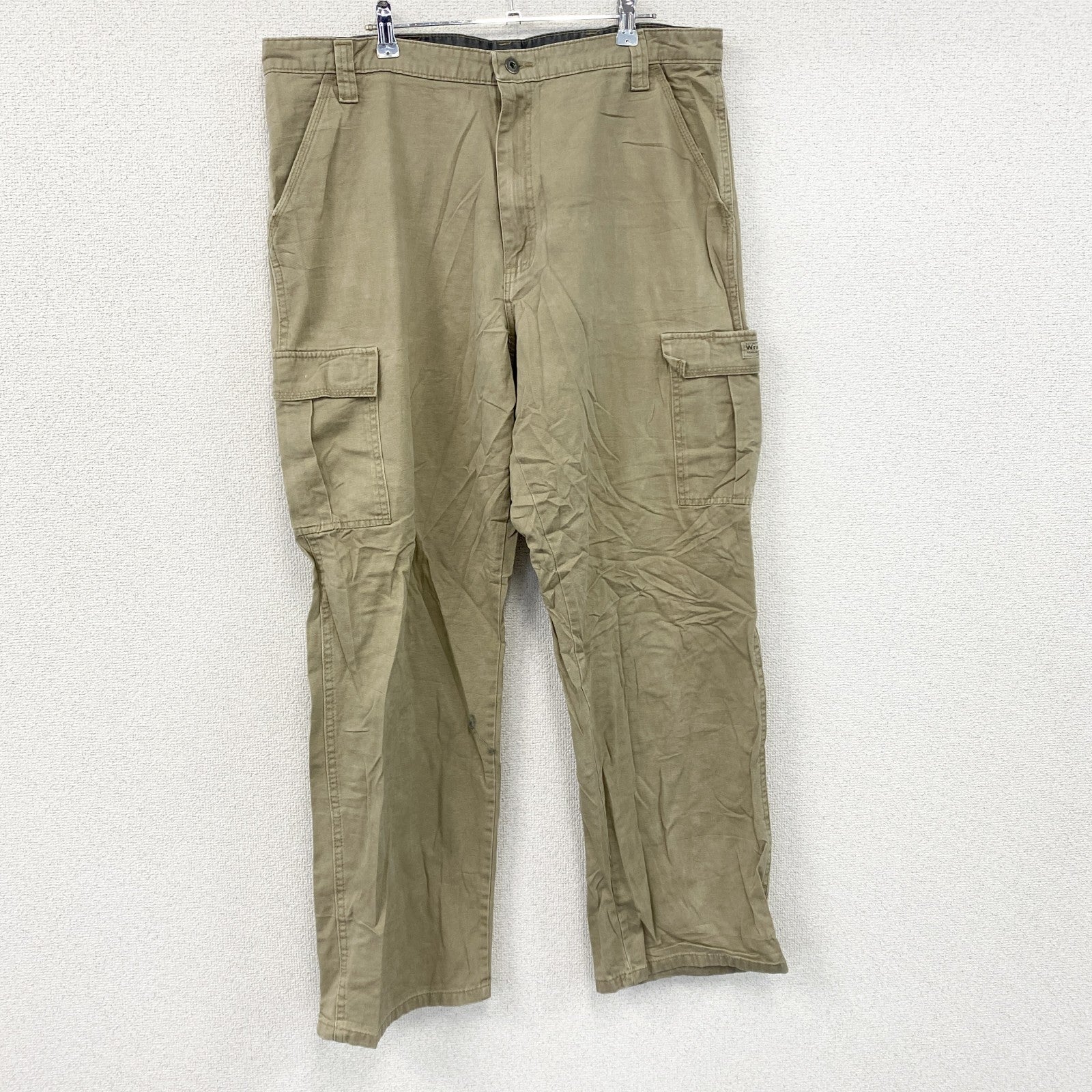 Wrangler　ラングラー　カーゴパンツ　ジップフライ　ベージュ　W38サイズ