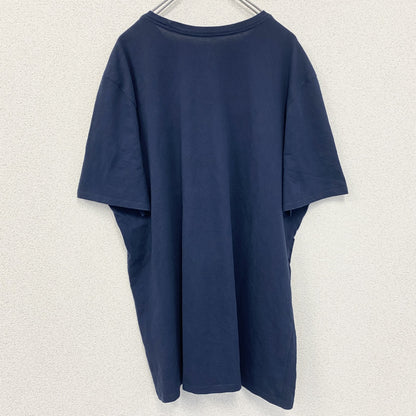 古着 used　NIKE ナイキ　半袖プリントTシャツ　MLB　ニューヨークヤンキース　NY　スウッシュロゴ　ネイビー　XXL