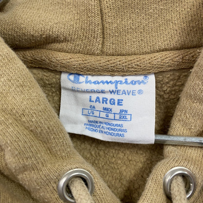 Champion　チャンピオン　リバースウィーブ　スウェットパーカー/フーディー　茶色　ブラウン　Lサイズ