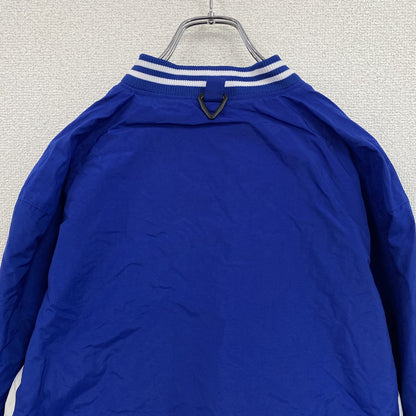 90s　COOPERSTOWN　クーパーズタウン　ナイロンプルオーバージャケット　ヴィンテージ　青　ブルー