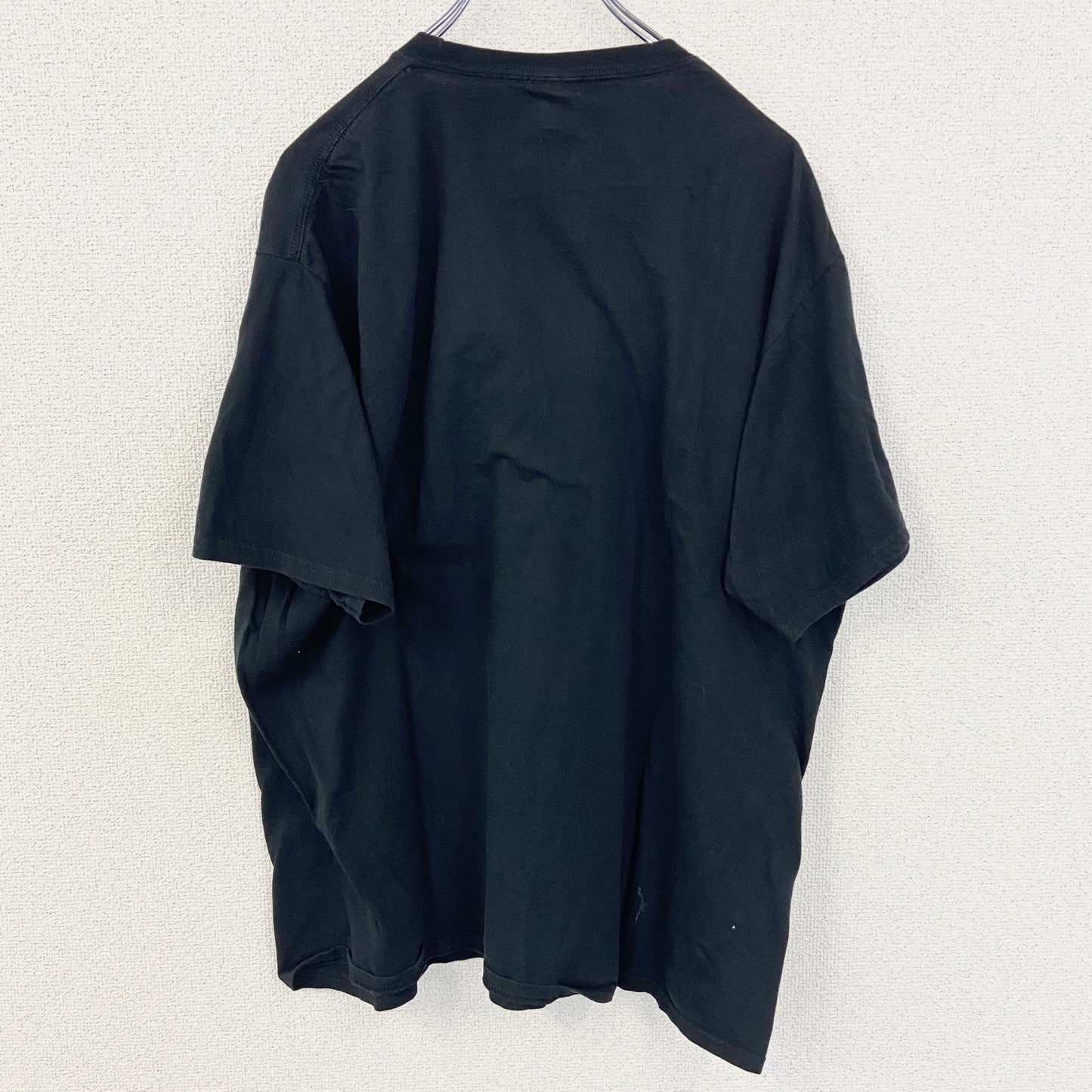 古着 used　THE BEATLES　ビートルズ　半袖バンドＴシャツ　ロゴプリント　黒　ブラック　 クルーネック　ロックT