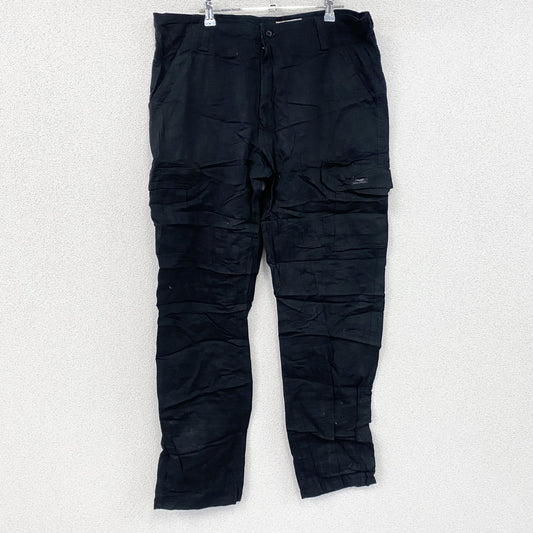 Wrangler　ラングラー　カーゴパンツ　ジップフライ　タグ付き　黒　ブラック　W36サイズ