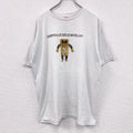 00s　FRUIT OF THE LOOM　フルーツオブザルーム　METAR MAN　半袖プリントTシャツ　ロボT　ヴィンテージ　ホワイト　XLサイズ