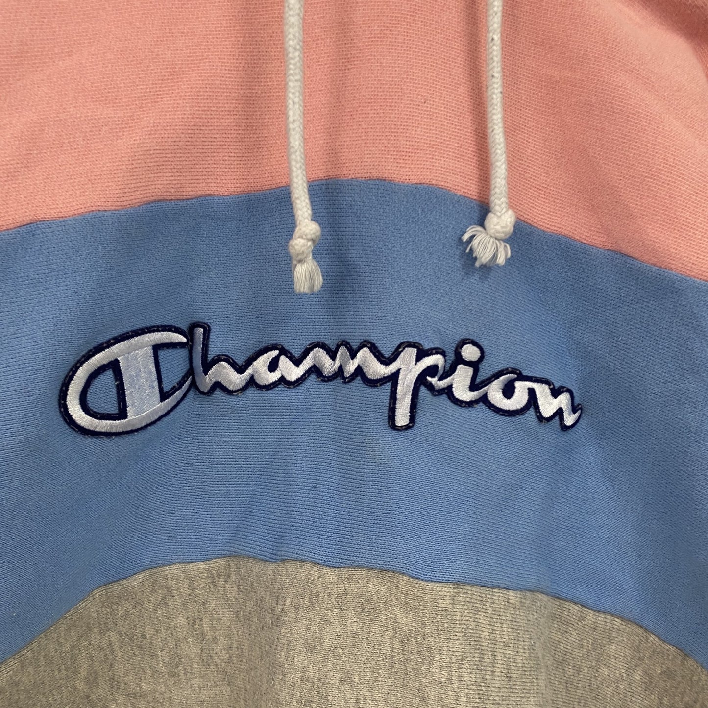 Champion　チャンピオン　スウェットパーカー/フーディー　灰色　グレー　マルチカラー　Mサイズ