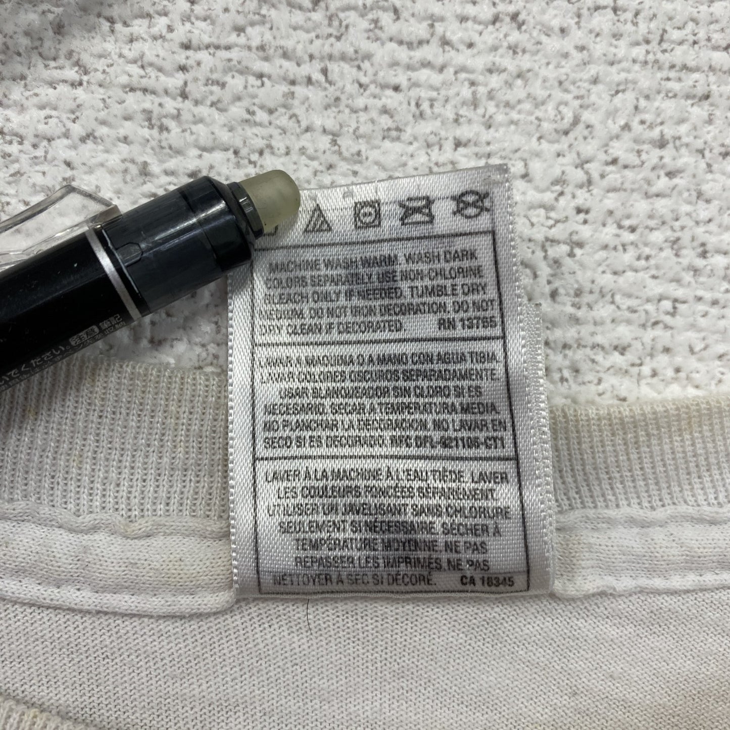 00s　FRUIT OF THE LOOM　フルーツオブザルーム　METAR MAN　半袖プリントTシャツ　ロボT　ヴィンテージ　ホワイト　XLサイズ