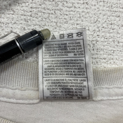 00s　FRUIT OF THE LOOM　フルーツオブザルーム　METAR MAN　半袖プリントTシャツ　ロボT　ヴィンテージ　ホワイト　XLサイズ
