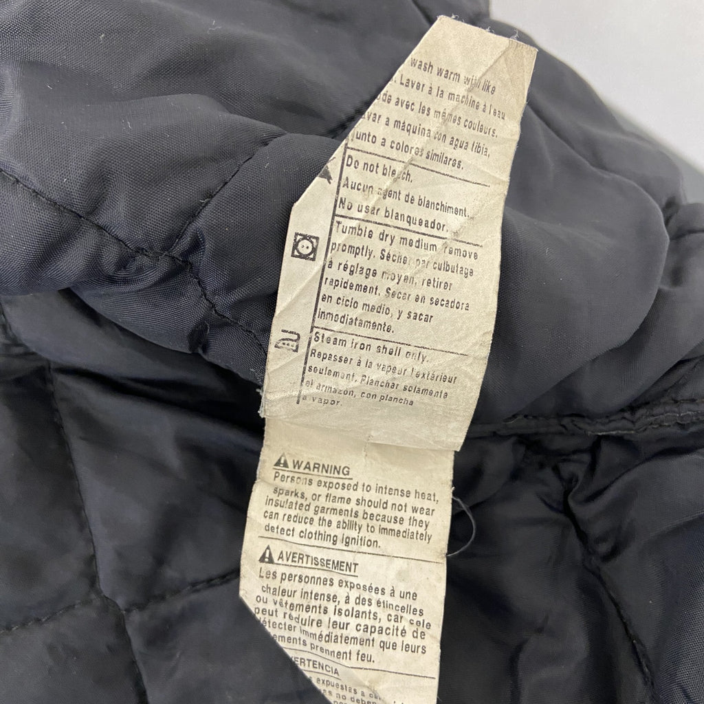Carhartt　カーハート　フルジップダックベスト　キルティングライナー　中綿入り　ベージュ　XLサイズ