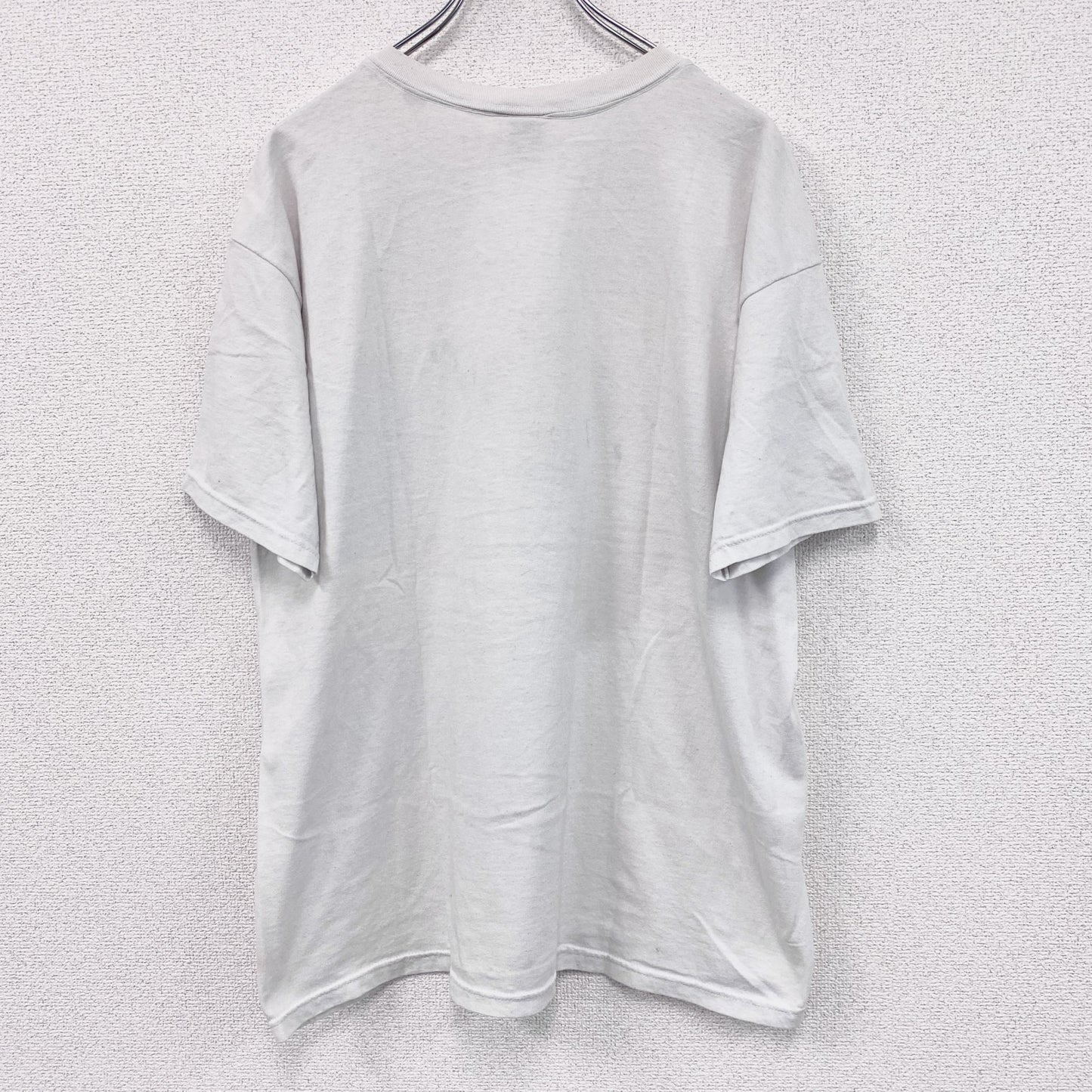 00s　FRUIT OF THE LOOM　フルーツオブザルーム　METAR MAN　半袖プリントTシャツ　ロボT　ヴィンテージ　ホワイト　XLサイズ