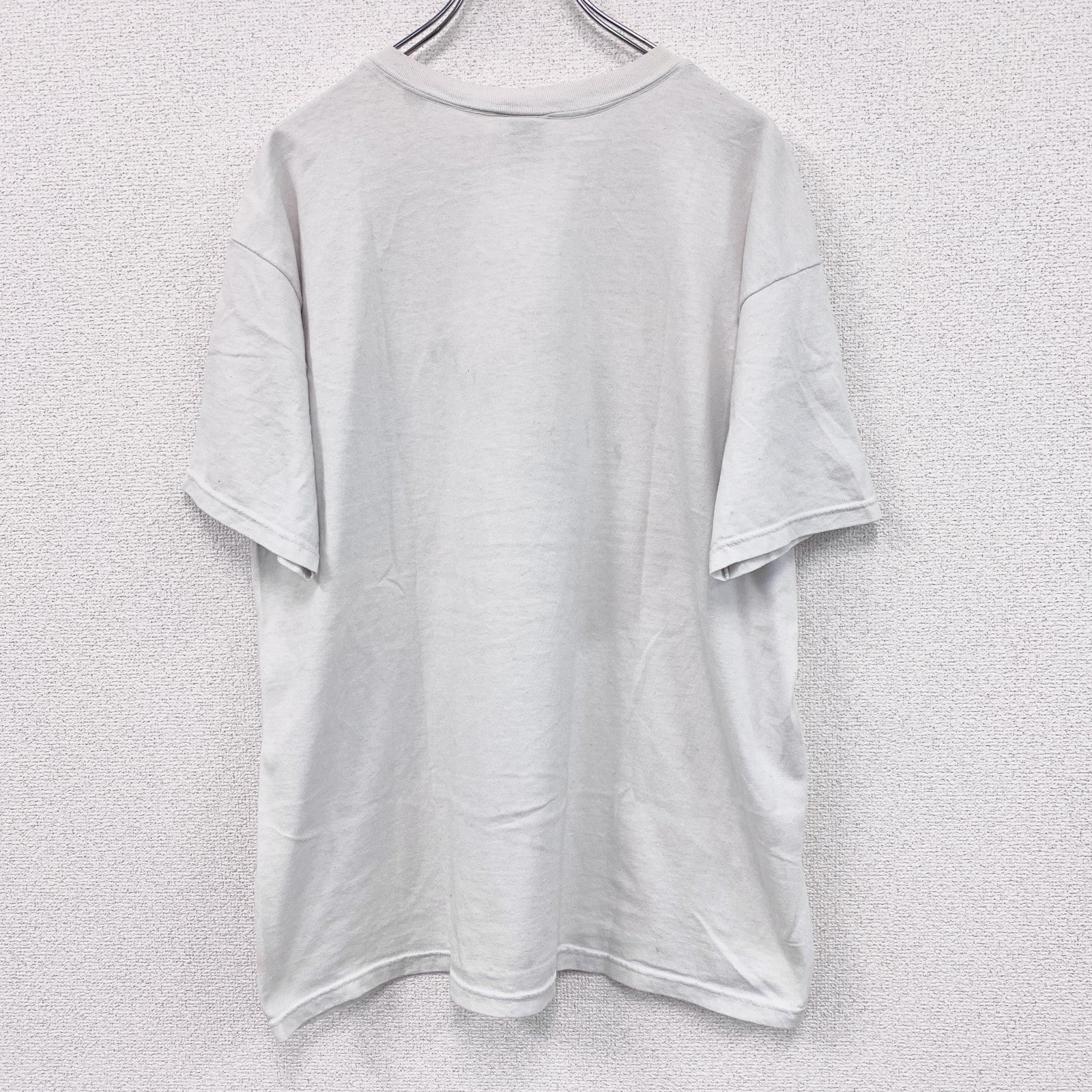 00s　FRUIT OF THE LOOM　フルーツオブザルーム　METAR MAN　半袖プリントTシャツ　ロボT　ヴィンテージ　ホワイト　XLサイズ
