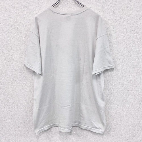 00s　FRUIT OF THE LOOM　フルーツオブザルーム　METAR MAN　半袖プリントTシャツ　ロボT　ヴィンテージ　ホワイト　XLサイズ