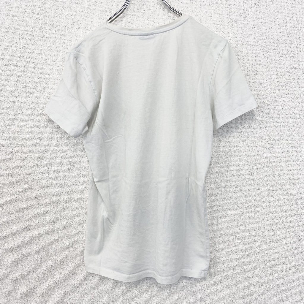 古着 used　SESAMS STRAAT　半袖オリジナルプリントTシャツ　クッキーモンスター　クルーネック　白色　春夏　Sサイズ