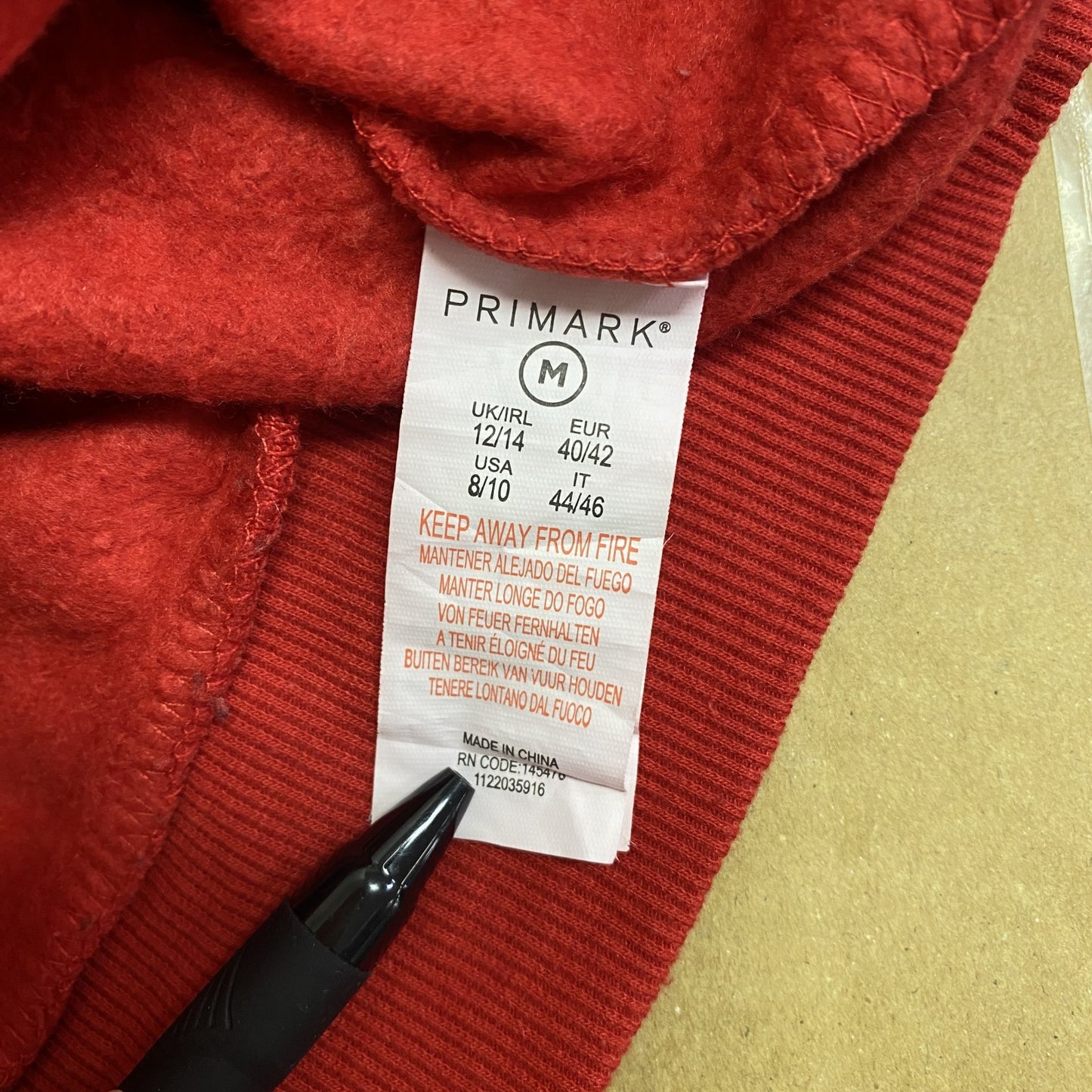 CocaCola　コカ・コーラ　スウェット/トレーナー　赤　レッド　8/10サイズ