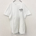 古着 used　Hard Rock Cafe　ハードロックカフェ　半袖デザインTシャツ　白　バックプリント　Lサイズ