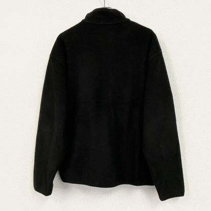 OLD UNIQLO　オールドユニクロ　フリースプルオーバージャケット　黒　ブラック　XLサイズ