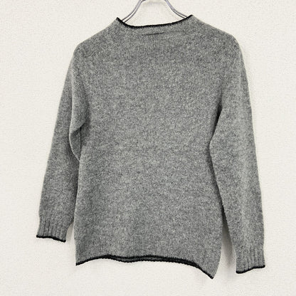 BARACUTA　ウールニットセーター　灰色　グレー　Mサイズ