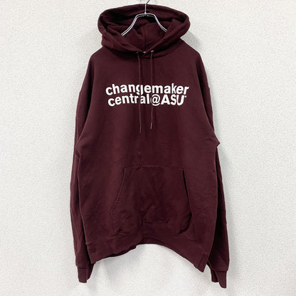 Champion　チャンピオン　スウェットパーカー/フーディー　2連　ボルドー　Lサイズ