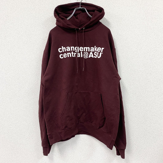 Champion　チャンピオン　スウェットパーカー/フーディー　2連　ボルドー　Lサイズ