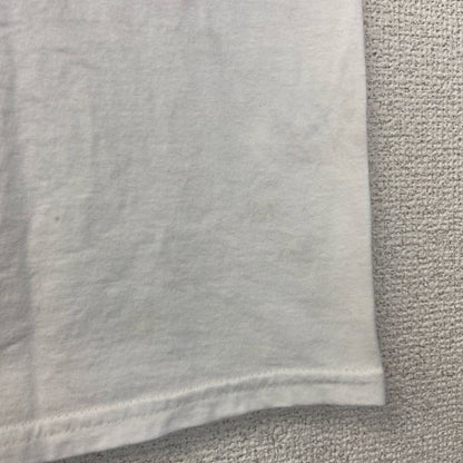 古着 used　Hard Rock Cafe　ハードロックカフェ　半袖デザインTシャツ　白　バックプリント　Lサイズ
