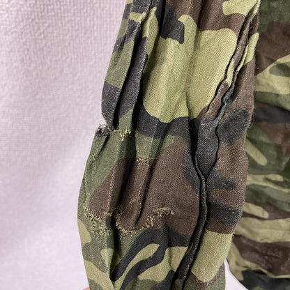 80s～　SEAWAY　ハンティングシャツジャケット　ヴィンテージ　カモフラージュ　迷彩柄　XLサイズ
