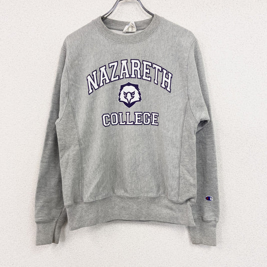 Champion　チャンピオン　リバースウィーブ　スウェット/トレーナー　カレッジプリント　灰色　グレー　Lサイズ
