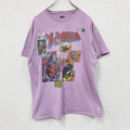 MARVEL　マーベル　X-MEN　半袖プリントTシャツ　コミックT　キャラクターT　紫　パープル　Lサイズ