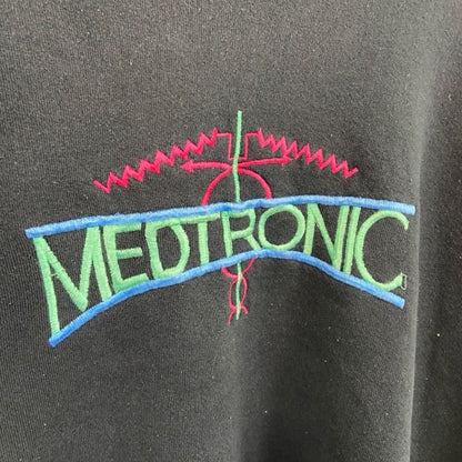スウェット/トレーナー　MEDTRONIC　黒　ブラック