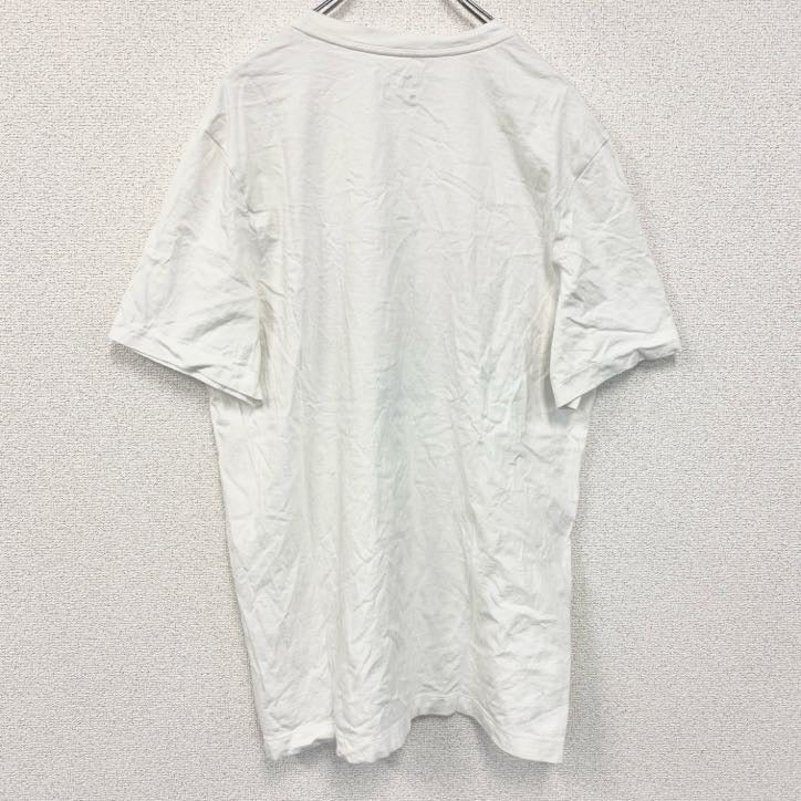 NIKE　ナイキ　半袖プリントTシャツ　オハイオステート・バックアイズ　スウッシュロゴ　クルーネック　白　ホワイト　Lサイズ