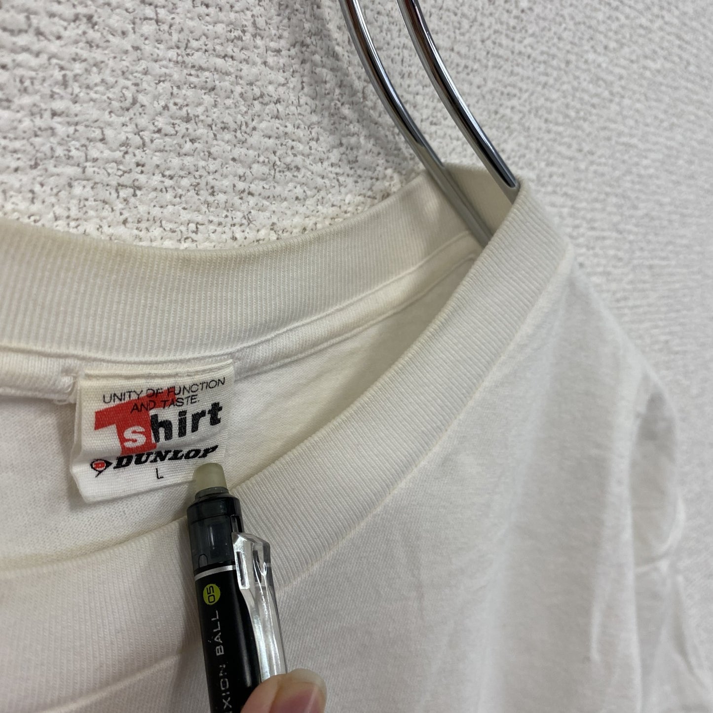 ～90s　DUNLOP　ダンロップ　HELLO KITTY　ハローキティ　半袖Tシャツ　シングルステッチ　ヴィンテージ　ホワイト　Lサイズ