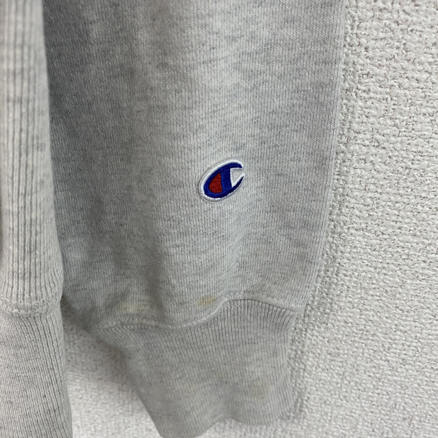 Champion　チャンピオン　リバースウィーブ　スウェット/トレーナー　アーチプリント　霜降りグレー　Lサイズ
